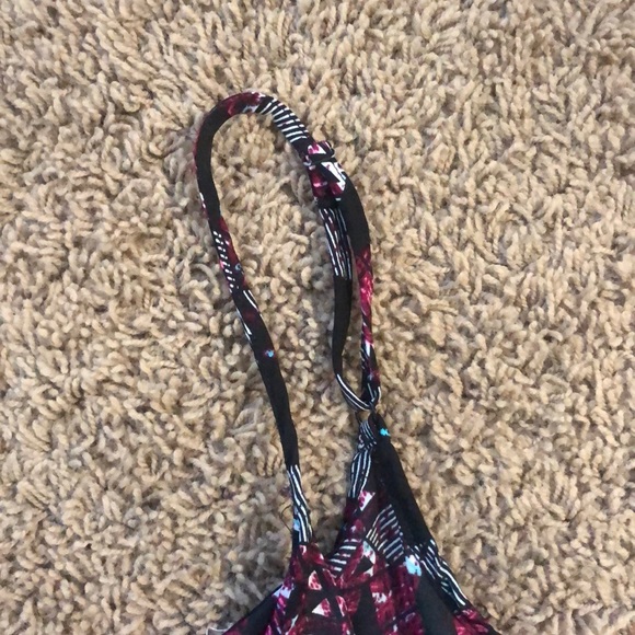 Spaghetti Strap Print Multicolored Blouse - Picture 5 of 8